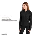 thumbnail image 8 of Member's Mark Women's Extra Warm Waffle Jacket, 8 of 9