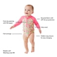 thumbnail image 3 of Member's Mark Baby Girls Rashguard One-Piece Swimsuit, 3 of 8