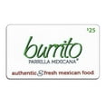 thumbnail image 1 of Burrito Parrilla $50 Gift Card Multi-Pack, 2 x $25, 1 of 1