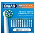 thumbnail image 3 of Oral-B CrossAction X Replacement Brush Heads, 10 ct., 3 of 9