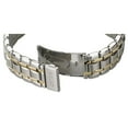 thumbnail image 3 of Seiko Men's Solar Two-Tone Blue Dial Diamond Watch, 3 of 4