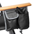 thumbnail image 4 of Logo Brands Las Vegas Raiders Reclining Beach Chair, 4 of 7