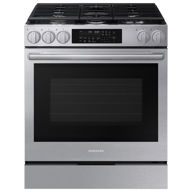 Samsung Bespoke 6.3 cu. ft. Smart Slide-In Gas Range w/ Air Fry Max