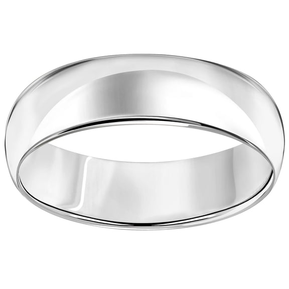 Comfort Fit Band in 14K Gold, 6mm