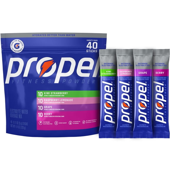 Propel Fitness Powder Variety Pack, 40 pk.