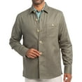thumbnail image 6 of Nick Graham Men's Linen Overshirt, 6 of 8