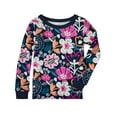 thumbnail image 9 of Member's Mark Girls 4-Piece Organic Cotton Pajama Set, 9 of 13