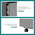 thumbnail image 5 of Hirsh 18" Deep 2-Drawer Mobile Letter Width Vertical File Cabinet, Choose Color, 5 of 10
