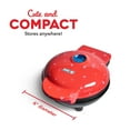 thumbnail image 7 of Dash Heart Miniature Waffle Maker with Heart Print Lid, 7 of 9