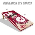 thumbnail image 5 of YouTheFan Alabama Crimson Tide 2'x4' Cornhole Board Set, 5 of 6