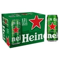 thumbnail image 1 of Heineken Original Lager Beer, 12 fl. oz. can, 12 pk., 1 of 8
