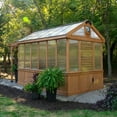 thumbnail image 3 of Backyard Discovery 11'x7' Traditional Cedar Greenhouse - DIY, 3 of 15