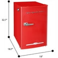 thumbnail image 3 of Frigidaire 3.2 cu. ft. Retro Fridge with Bottle Opener, 3 of 8
