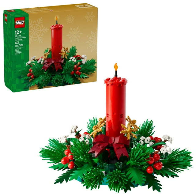 LEGO Christmas Table Decoration Building Toy, 433 pc.