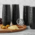 thumbnail image 3 of Member's Mark 14oz. Stainless Steel Insulated Flute Tumblers with Lids, 4 Pack, Choose Color, 3 of 5