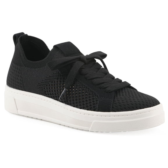 White Mountain Women's Lace-Up Sneaker