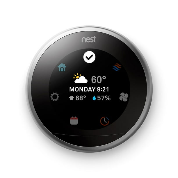 Google Nest Learning Thermostat, 3rd Generation - Samsclub.com