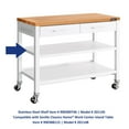 thumbnail image 3 of Seville Classics Home Workcenter Island Shelf, 1 Pack, 3 of 4