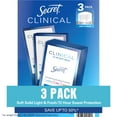 thumbnail image 1 of Secret Clinical Soft Solid Antiperspirant and Deodorant, Light & Fresh, 1.6 oz., 3 ct., 1 of 9