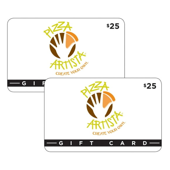 Pizza Artista Restaurant Gift Card - 2 x $25