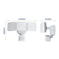 thumbnail image 8 of Westinghouse  5000 Lumen Motion Activated Integrated LED Outdoor Triple Head Security Light, 8 of 10