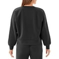 thumbnail image 2 of Member's Mark Women's Sandwash Front Seam Piping Crewneck Sweatshirt, 2 of 8