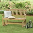 thumbnail image 4 of Member's Mark 4' Teak Glider Bench, 4 of 6