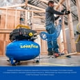 thumbnail image 4 of Goodyear 6 Gallon 150 PSI Oil Free Electric Pancake Air Compressor, 4 of 9