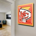 thumbnail image 3 of YouTheFan NFL 12” x 12” 3D Logo Wall Art, 3 of 5