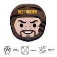 thumbnail image 4 of Logo Brands West Virginia Mountaineers Puff Pillow, 4 of 5