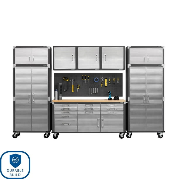 Seville Classics UltraHD 11 Drawer Rolling Workbench, 77