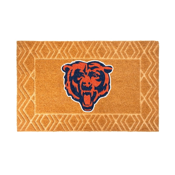 Logo Brands Chicago Bears Coir Outdoor Mat