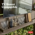 thumbnail image 13 of Keter 7.5' x 6.5' Signature Collection Resin Outdoor Bar Gazebo, Pine, 13 of 16