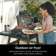 thumbnail image 4 of Ninja Woodfire® Pro 4-in-1 XL Outdoor Grill & Smoker with Built-in Thermometer, 4 of 11