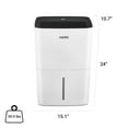 thumbnail image 2 of Aeric 50-Pint Portable Dehumidifier with Pump & Drain, 2 of 9
