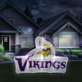thumbnail image 3 of Logo Brands Minnesota Vikings Pre-Lit 7’x10’ Team Inflatable, 3 of 6