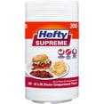 thumbnail image 1 of Hefty Supreme 3-Compartment Foam Plates, 10 1/4", 200 ct., 1 of 6