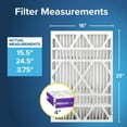 thumbnail image 2 of Filtrete Allergen Reduction Filter for 4" Housings, 1550 MPR, MERV 12, 2 Pack, 2 of 11
