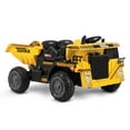 thumbnail image 2 of Huffy Tonka 12 Volt Dump Truck Ride-On Toy, 2 of 11