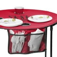 thumbnail image 5 of Logo Brands NCAA 27.6" Round Tailgate Table with Shelf, 5 of 5