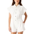 thumbnail image 1 of Steve Madden Women's Denim Romper, 1 of 5