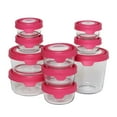 thumbnail image 1 of Anchor Hocking TrueSeal 20-Piece Glass Food Storage Containers with Lids Set, 1 of 4