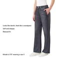 thumbnail image 4 of Seven7 Women's Illusion Sweatpant Denim, 4 of 10