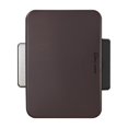 thumbnail image 4 of Simpli-Magic Fluted Edge 13 Gallon (50L) Rectangular Step Trash Can, Hands-Free Soft-Close Lid, Premium Fingerprint-Resistant Finish for Kitchen and Recycling, Brown, 4 of 4