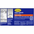 thumbnail image 3 of Butterball Original Seasoned Turkey Burgers, Frozen, 1/3 lb., 12 ct., 3 of 8