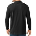 thumbnail image 3 of Member's Mark Long Sleeve Stretch Pique Polo, 3 of 3