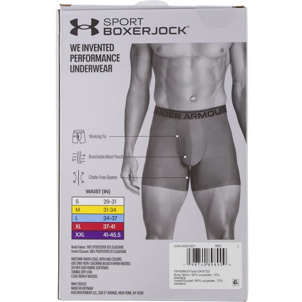 Under Armour Men's 3-Pack Boxer Brief - Samsclub.com