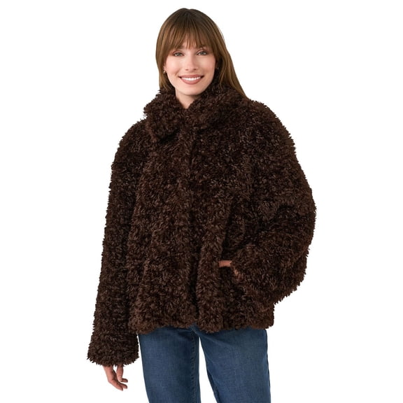 Edited by Maren Morris Women's Faux Fur Jacket