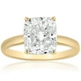 thumbnail image 1 of 2.00 CT. T.W. Cushion Cut Diamond Solitaire Ring in 18K Gold, 1 of 4