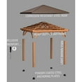 thumbnail image 10 of Backyard Discovery Barrington Cedar Gazebo with Powerport, Choose Size, 10 of 10